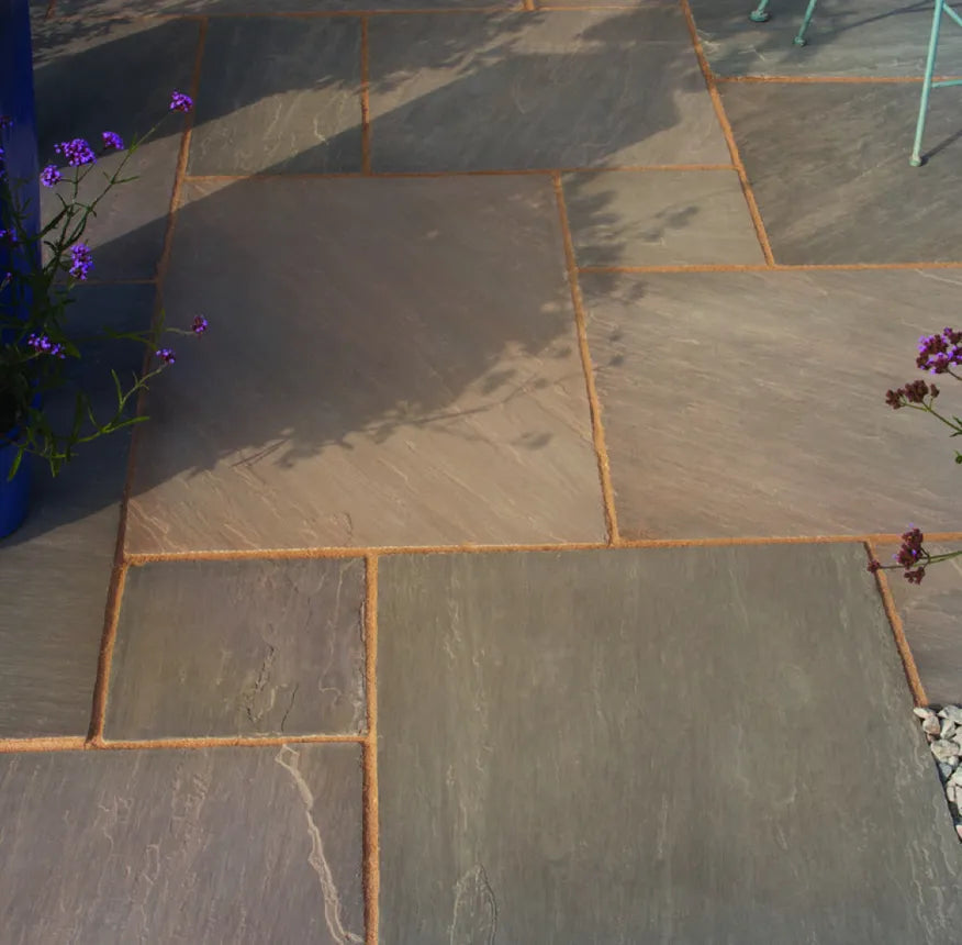 Blended Natural Sandstone Paving
