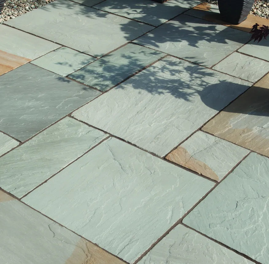 Blended Natural Sandstone Paving