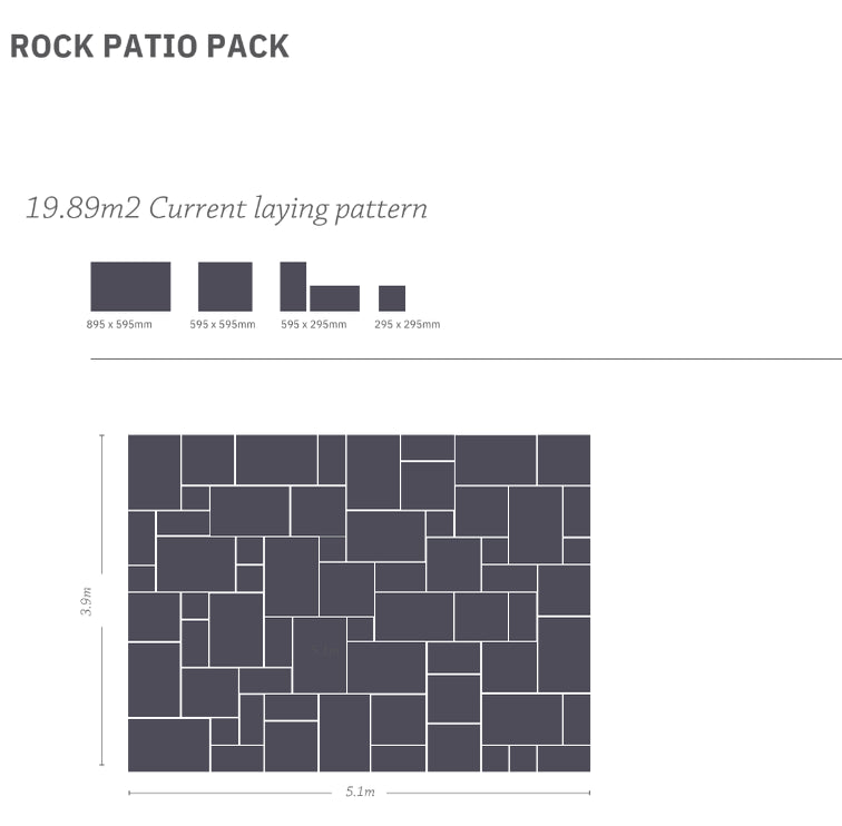 Rock Porcelain Paving