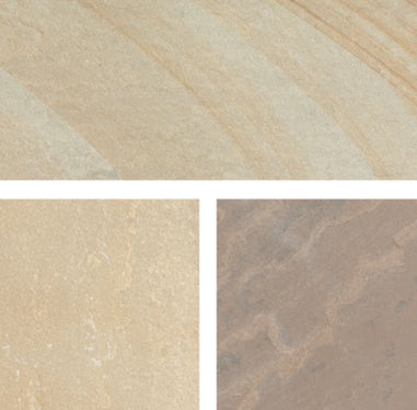 Blended Natural Sandstone Paving